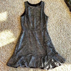 Black party dress with sparkle